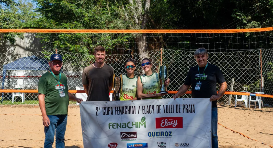 1⁰ lugar: Ketlin e Naiane (Caxias do Sul). (Foto: AI Fenachim)