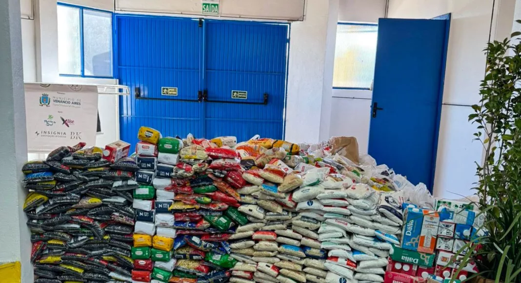 Os alimentos beneficiarão nove entidades sociais atendidas pelo Banco de Alimentos. (Foto: AI Fenachim)