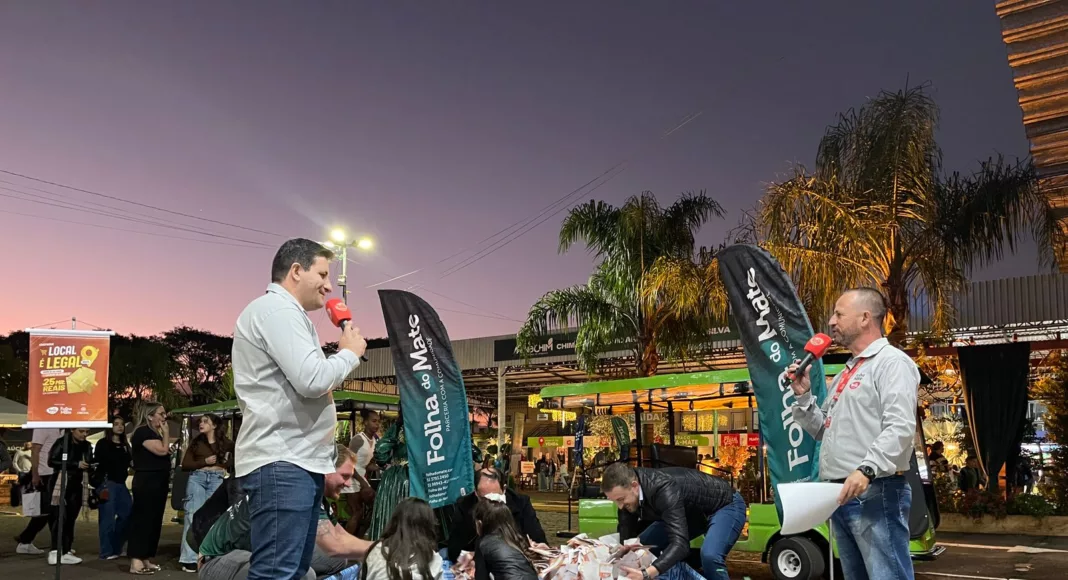 Sorteio foi realizado no início da noite deste domingo (Foto: Cassiane Rodrigues)