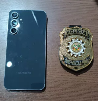 Aparelho estava sendo usado por morador de Venâncio Aires (Foto: Polícia Civiul/Divulgação)