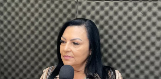 Deputada Kelly Moraes concedeu entrevista para a Folha e Terra (Foto: Luana Weschenfelder/Folha do Mate)