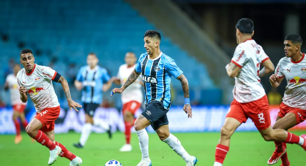 Tricolor deixou a vitória escapar (Foto: Lucas Uebel/Grêmio)